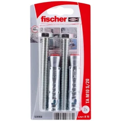 Cheville métallique à douille Fischer BT 10 x 80 mm, 4 pièces