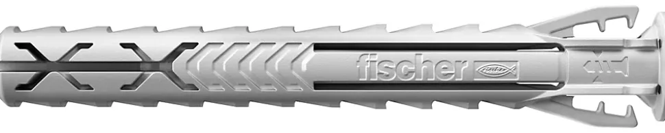 Cheville nylon pour matériaux pleins Fischer SX PLUS 10x80 mm, 6 pièces