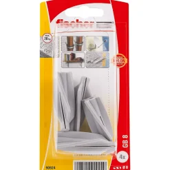 Cheville pour béton cellulaire, 4 pièces