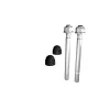 Cheville pour sol Prestio béton avec capuchon noir Kordo, lot de 2