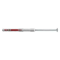 Cheville rallongée DuoXpand 10x100 mm FISCHER avec vis de sécurité prémontée - boîte de 50