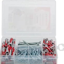 Chevilles Fischer profibox Duopower 160 pièces avec vis