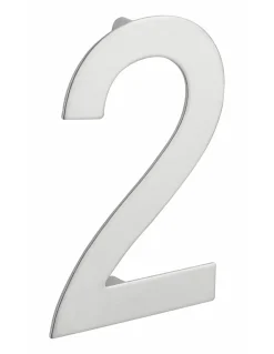 Chiffre 2 à visser, inox, H.100mm - THIRARD