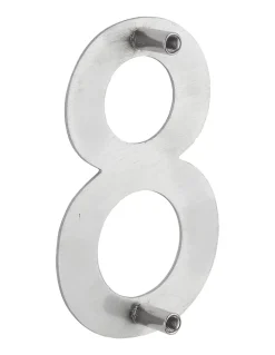 Chiffre 8 à visser, inox, H.100mm - THIRARD