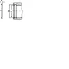 Circlips intérieur DIN 472 brut Diamètre : 70 mm- Vendu par 50