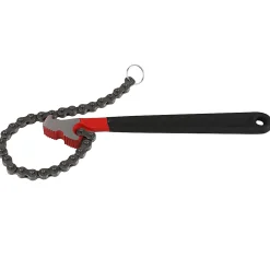 Clé à chaîne en acier au carbone ouverture maxi 115 mm longueur 300 mm