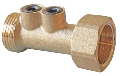 Clapet antipollution à double purge mâle/ femelle 3/4 58mm