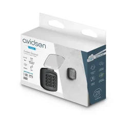 Clavier à code sans fil Avidsen noir