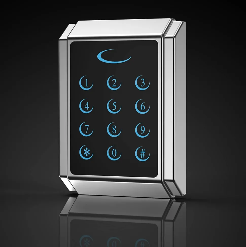 Clavier à codes étanche en métal pour porte et portillon