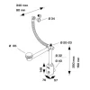 Clic-Clac Avec Siphon Gain De Place - Valentina