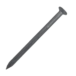 Clou Pointe tête plate acier d 4.50 x L 100 mm boite de 5 Kg