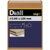 Clous à tige annelée 2,65x50 mm - boîte de 1kg Diall
