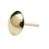 Clous tapissiers en acier plaqués en laiton 12 mm x 50