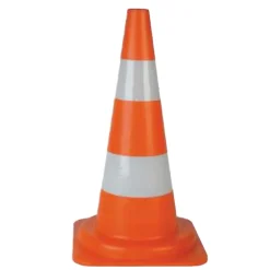 Cône de signalisation réfléchissant 53 cm
