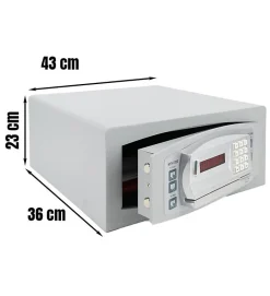 Coffre Fort Electronique hotel 28L - à carte magnétique et serrure code