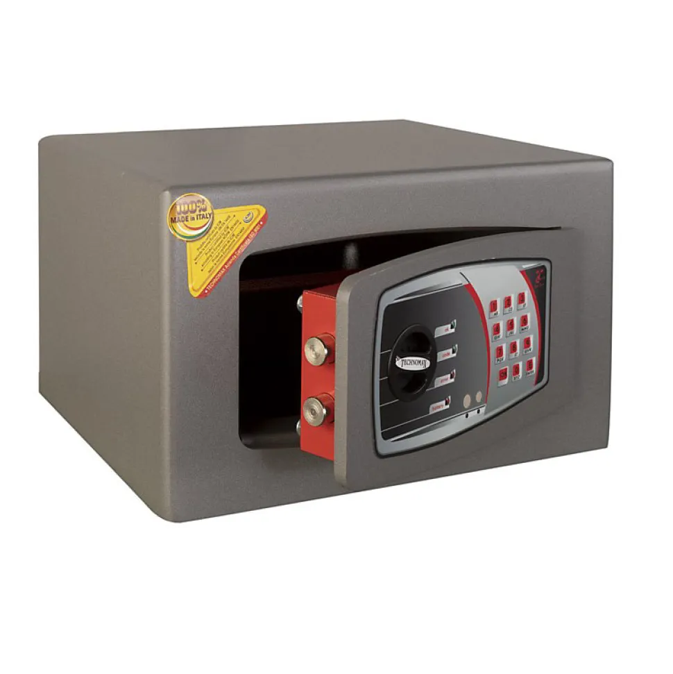 Coffre-fort à combinaison électronique digitale à fixer 2 pênes DMT/3 - 18 L - TECHNOMAX