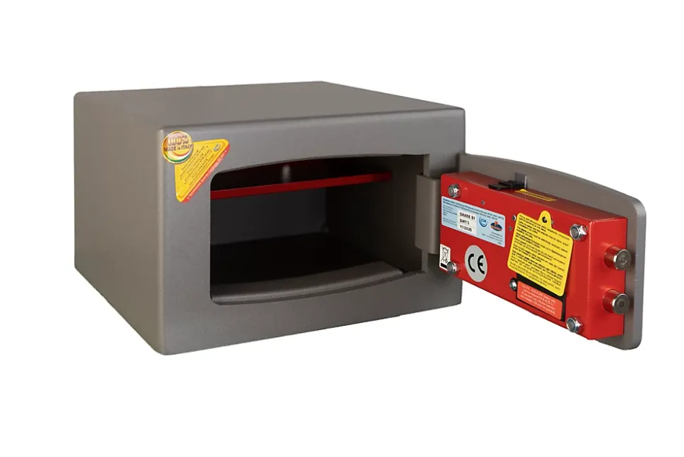 Coffre-fort à combinaison électronique digitale à fixer 2 pênes DMT/3 - 18 L - TECHNOMAX