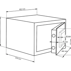 Coffre-fort Burg-Wachter H 210 E - 20,6 L