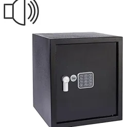 Coffre-fort electronique YALE YEC/390/DB2 40L silver metal