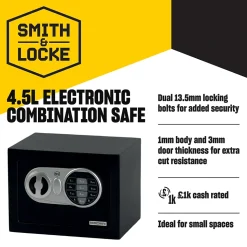 Coffre-fort électronique Smith & Locke - 4.5L
