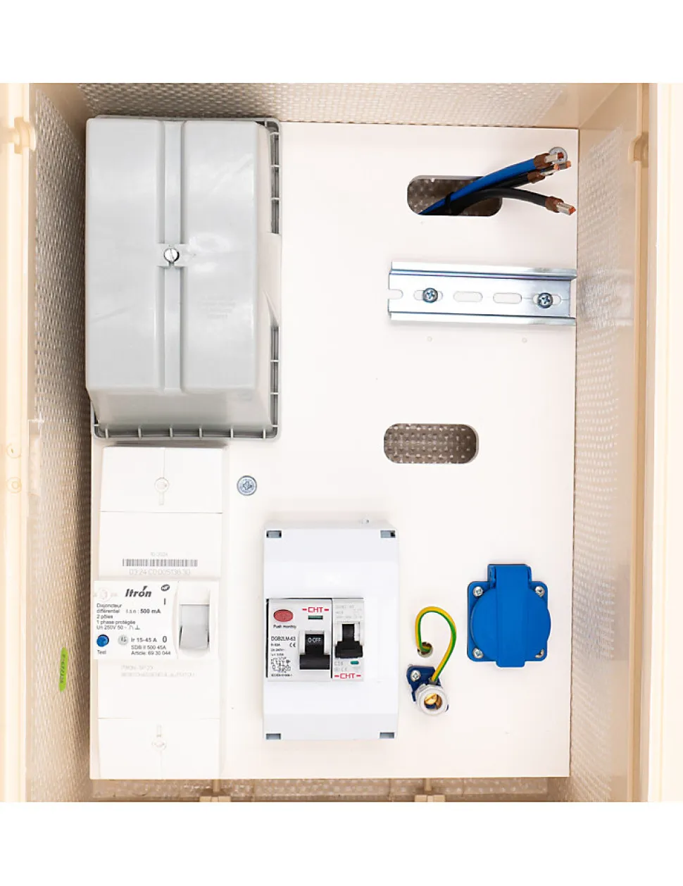 Coffret 3 Mètres 3/6/9 Kw "souterrain" Complet