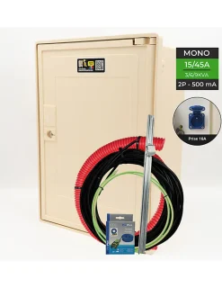 Coffret Complet 15 Mètres 3/6/9 Kw 
