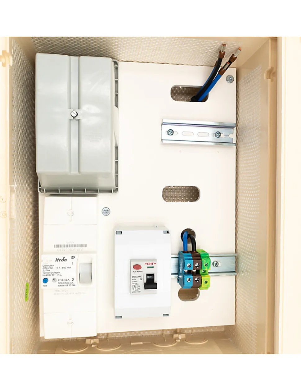 Coffret Complet 3 Mètres 3/6/9 Kw "souterrain" Avec Bornier Ip2x