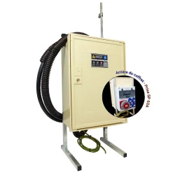 Coffret de chantier triphasé 18/36 kW - pack complet raccordement AIR 15m avec prise 63A conforme ENEDIS
