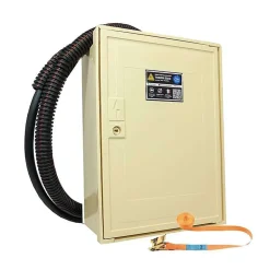 Coffret de chantier triphasé 6/18 kW - pack complet raccordement AIR 15 mètres conforme ENEDIS pour branchement provisoire