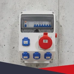 Coffret de Chantier Triphasé 440V ATOLE - 4P+N+T - IP44 IK08 - 32A - Coffret Électrique