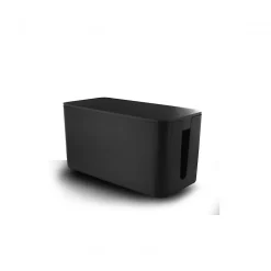 Coffret de rangement câbles et multiprises taille moyenne noir