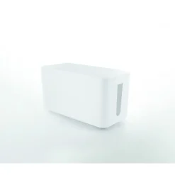 Coffret de rangement câbles et multiprises taille moyenne blanc
