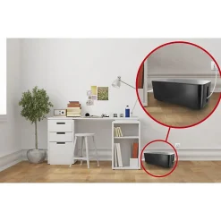 Coffret de rangement câbles et multiprises grande taille noir