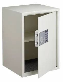 Coffret de sécurité à poser Vincennes, fermeture électronique à code, 2 pênes, 53L - THIRARD