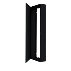Coffret d'habillage ATOLE 13 modules en acier noir pour tableaux éléctriques - H 1040 x L 340 x P 140 mm - Réf. RCH500NR