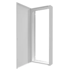 Coffret d'habillage ATOLE 18 modules en acier blanc pour tableaux éléctriques - H 1170 x L 450 x P 140 mm - Réf. RCHM186