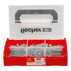 Coffret Fixtainer Chevilles Sx Plus 6,8 / 10 Avec Vis Fischer 567894