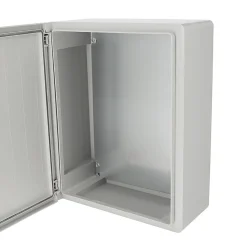 Coffret électrique ABS 400 x 500 x 180 mm Tableau électrique nu avec plaque de montage galvanisée, HOROZ