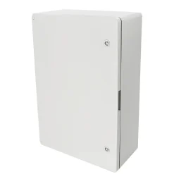 Coffret électrique ABS 400 x 600 x 200 mm Tableau électrique nu avec plaque de montage galvanisée, HOROZ