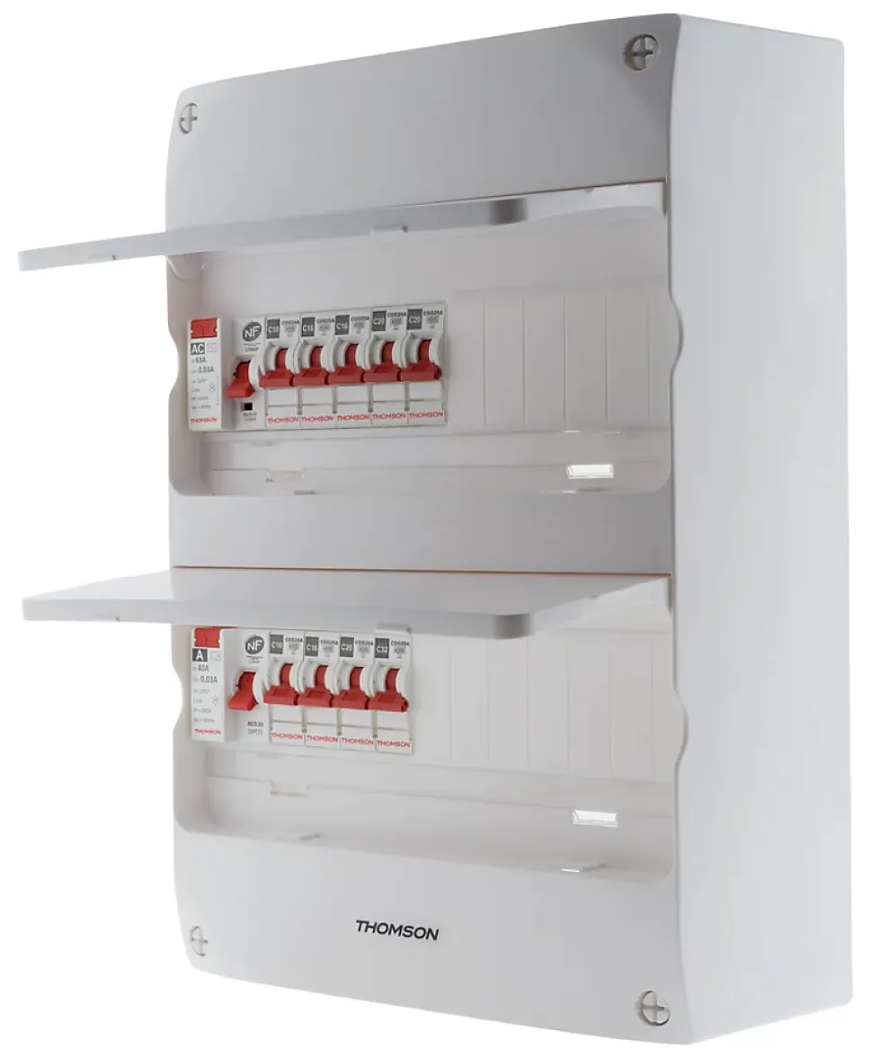 Coffret électrique 2 rangées 26 modules T3 Thomson