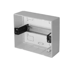 Coffret électrique en saillie 8 modules Tableau électrique nu blanc fumé, 215,5 x 173,5 x 104,5 mm, HOROZ