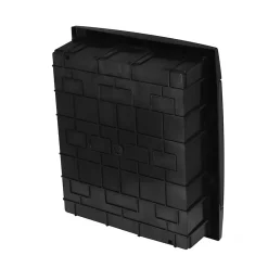 Coffret électrique encastré 24 modules Tableau électrique nu noir fumé, 286 x 340,5 x 112,5 mm, HOROZ