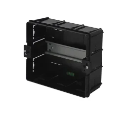 Coffret électrique encastré 8 modules Tableau électrique nu noir fumé, 215,5 x 173,5 x 104,5 mm, HOROZ