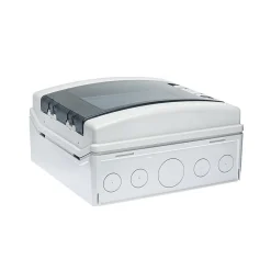 Coffret électrique étanche Pour L'extérieur Ip65 - 8 Modules - Hxlxp 231x238x118mm Ide Ecology