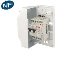 Coffret pour chauffe eau avec contacteur j/n ABB