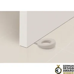Coin de porte lock Rei sable ⌀8,2x H.1,5 cm