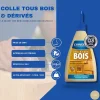 Colle à bois Cyanolit 125g collage renforcé
