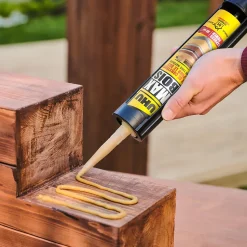 Colle à bois sans PU UHU, cartouche 380g