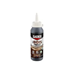 Colle bois Sader pro D3 transparente 100g