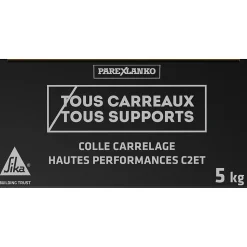 Colle carrelage blanche hautes performances 5 kg Parexlanko